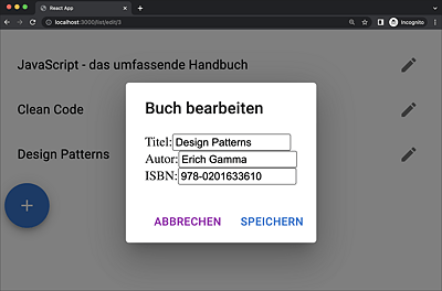 Datensätze bearbeiten über Subrouten