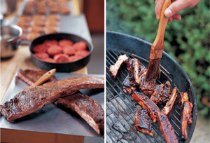 Making the ribs