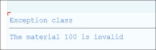 Output of Code in 