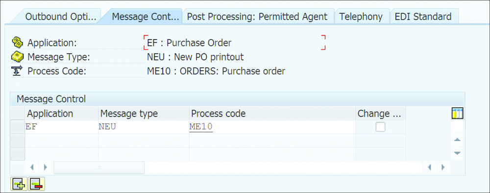 Process Code in Partner Profile