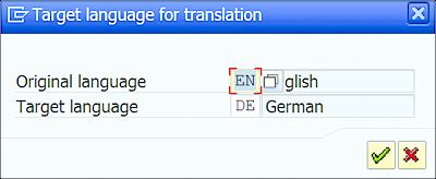 Target Language Selection