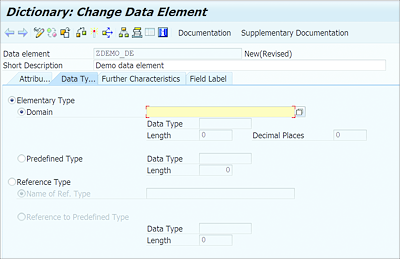 Data Type TabData types