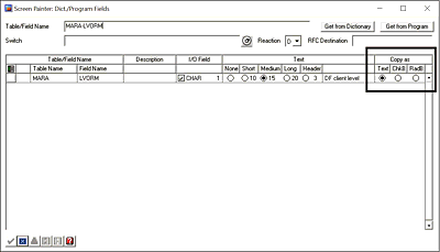 Copying Checkbox/Radio Button