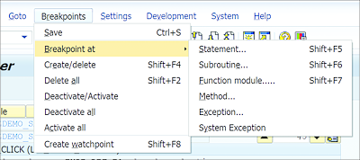 Setting Breakpoint at Particular CallBreakpointsin a call