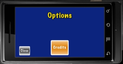 Time for action – adding an options menu