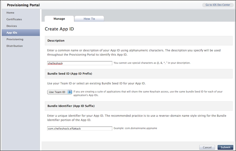 Time for action – setting up your distribution certificate and provisioning profile for the App Store