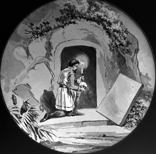 (Page 255) 10-20 Knight at Tomb