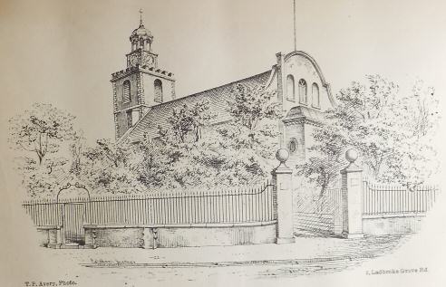 The Old Church, High Street, Kensington. In Memoriam 1697–1869