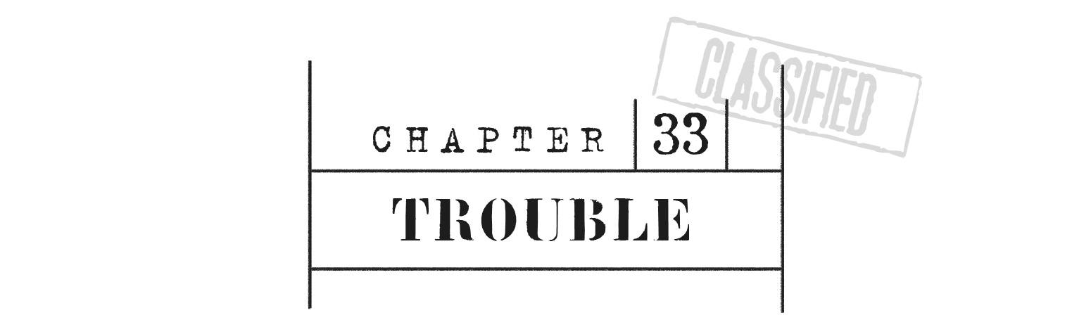 CHAPTER 33 Trouble