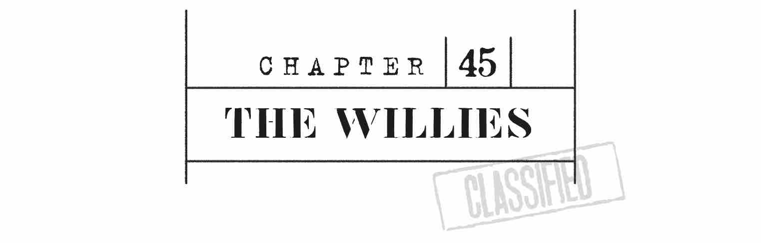 CHAPTER 45 The Willies