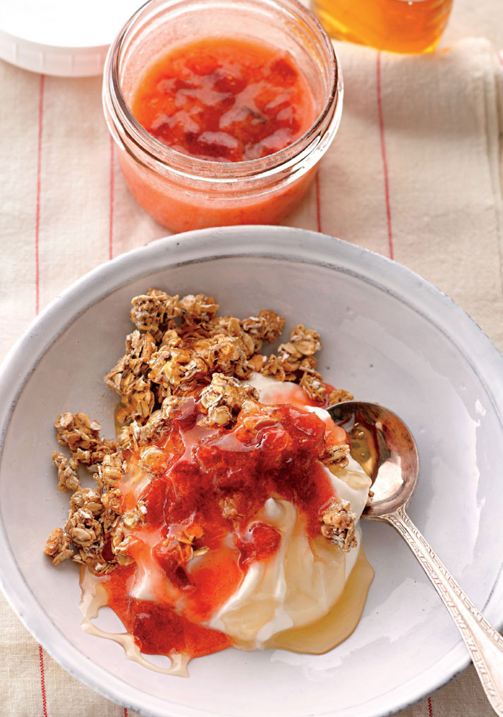 Strawberry-Rhubarb Freezer Jam