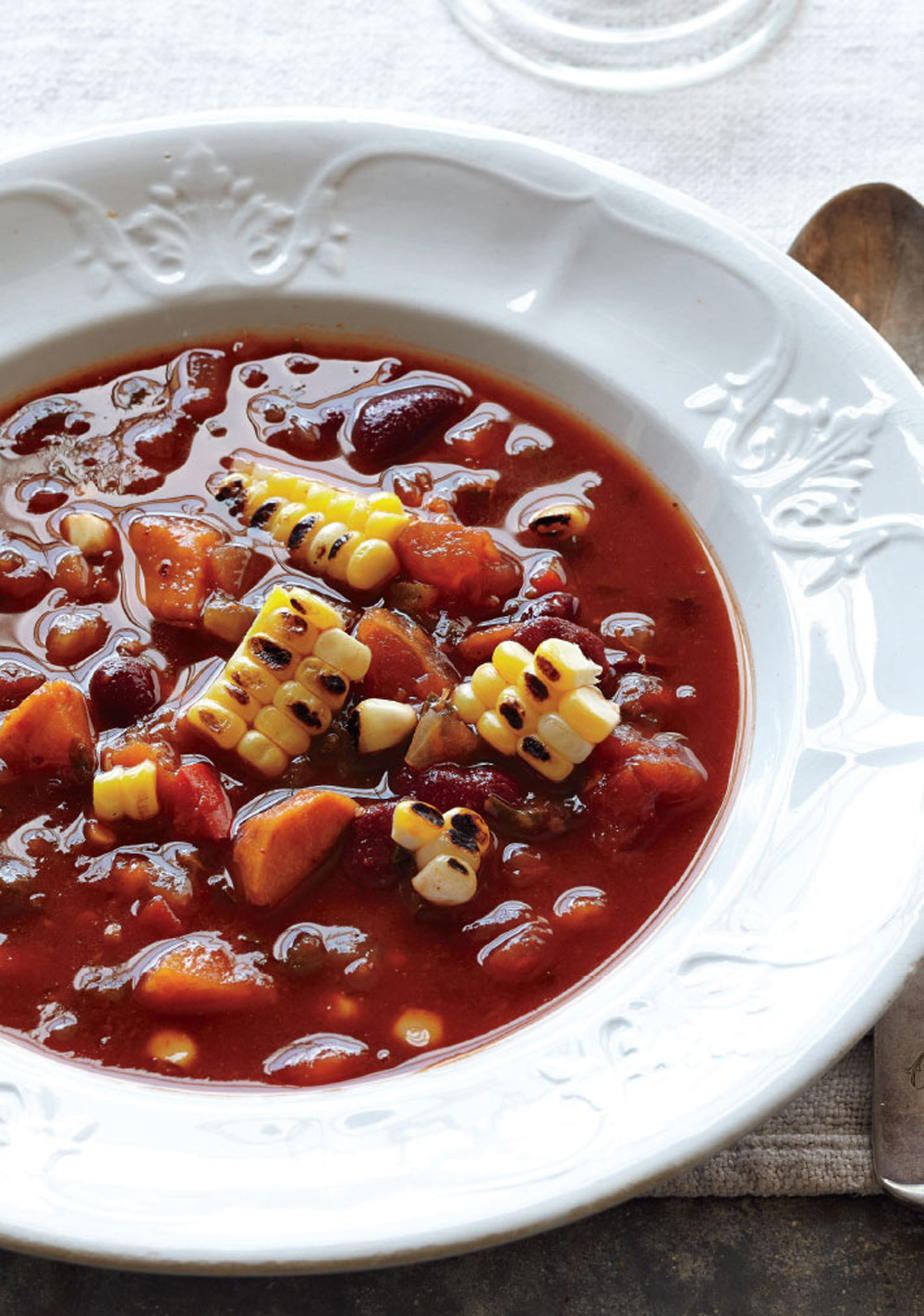 Triple-Pepper Veggie Chili