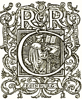 Printer's Mark: R and R Clark, Edinburg