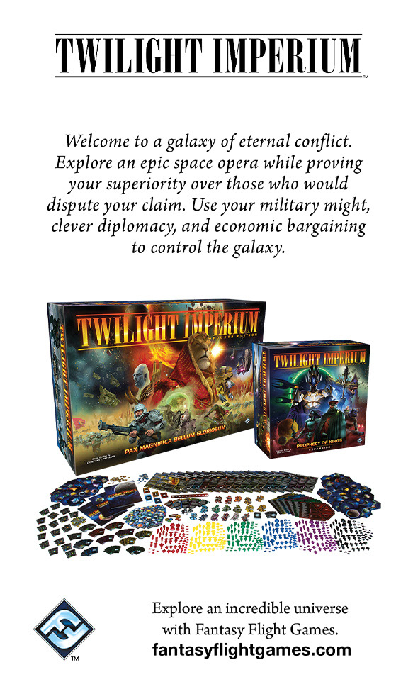 Explore the incredible universe of Twilight Imperium