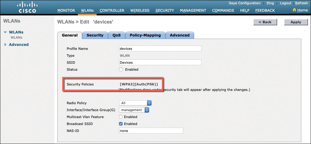 A figure illustrates the verification of PSK authentication.