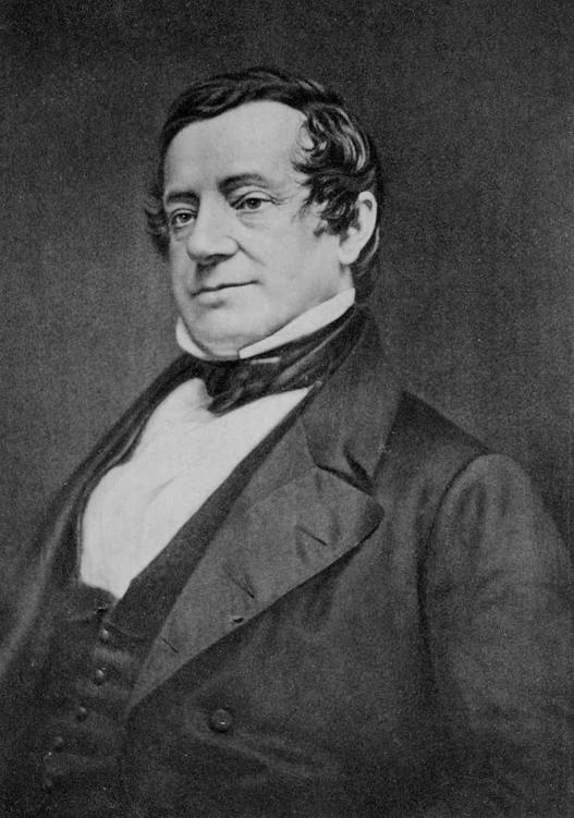 Daguerreotype of Washington Irving (modern copy by Mathew Brady, original by John Plumbe)