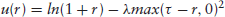 Numbered Display Equation