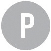 circle icon P