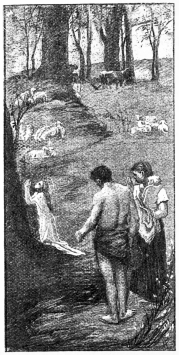 LA JEUNESSE DE SAINTE-GENEVIÈVE, PUVIS DE CHAVANNES.