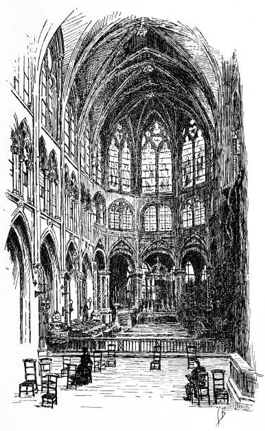 INTERIOR OF SAINT-SÉVERIN.