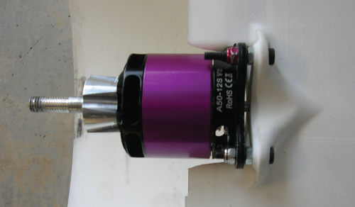 Photo of Hacker brushless electric motor.