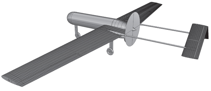 Outline for Decode-2 outer geometry as generated with the AirCONICS tool suite.