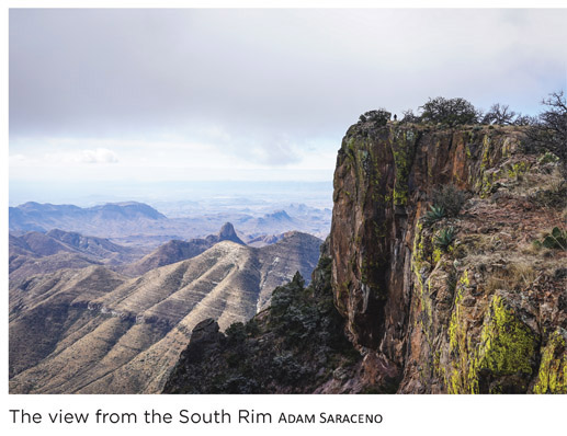 The view from the South Rim Adam Saraceno