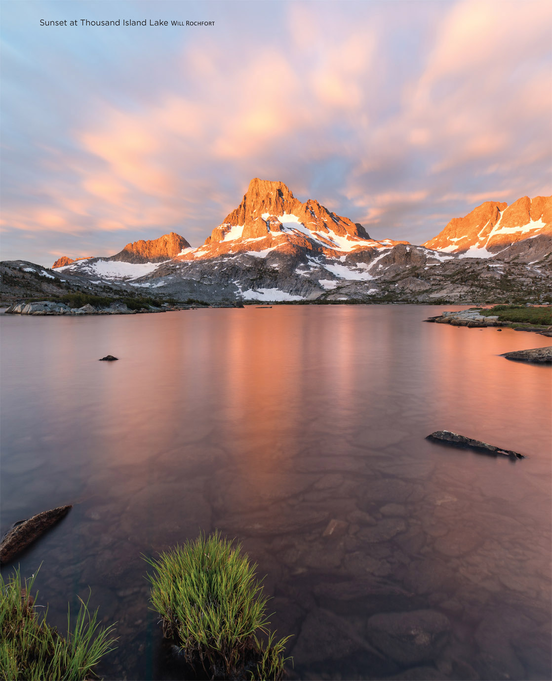 Sunset at Thousand Island Lake Will Rochfort