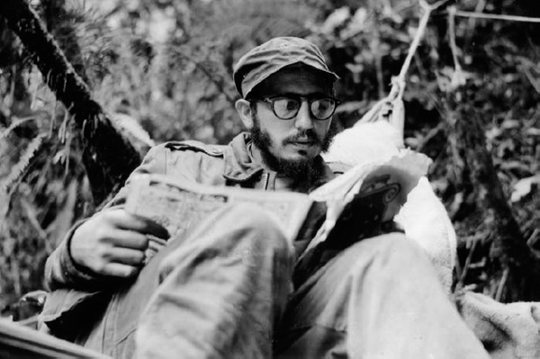 Fidel Castro during the Cuban revolutionary war (1956–58).