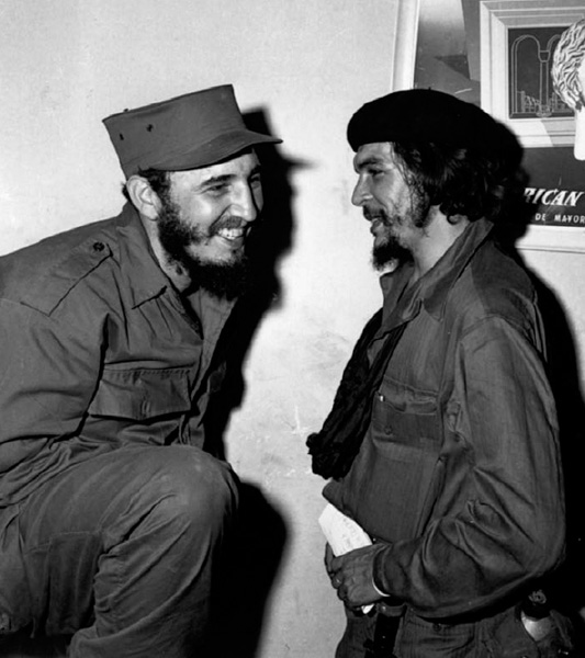 Fidel Castro and Che Guevara, January 1959.