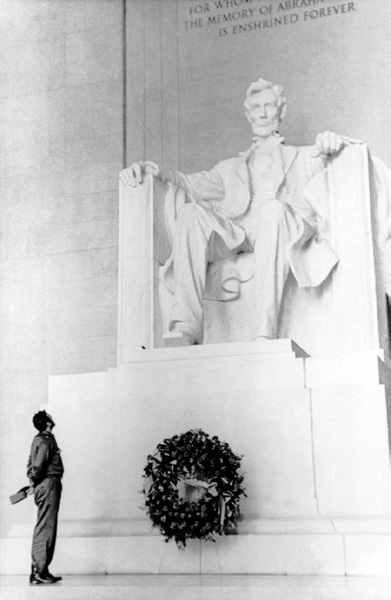 Fidel Castro in Washington, DC, April 1959. Photograph by Alberto Korda.