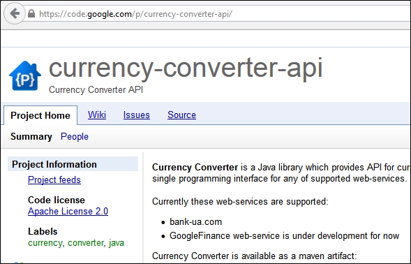 The Google Currency Converter API