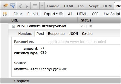 Processing the conversion request