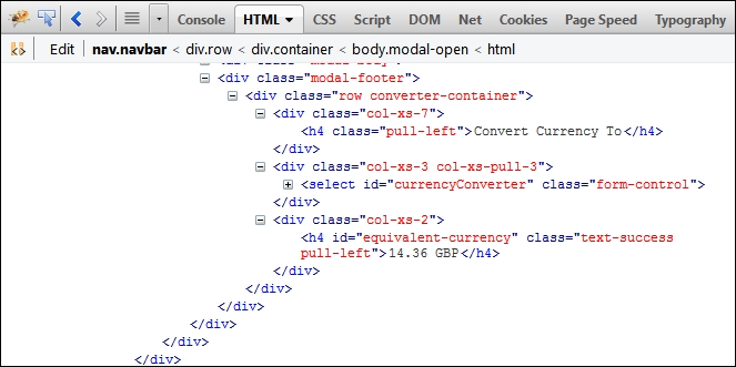 Processing the conversion request