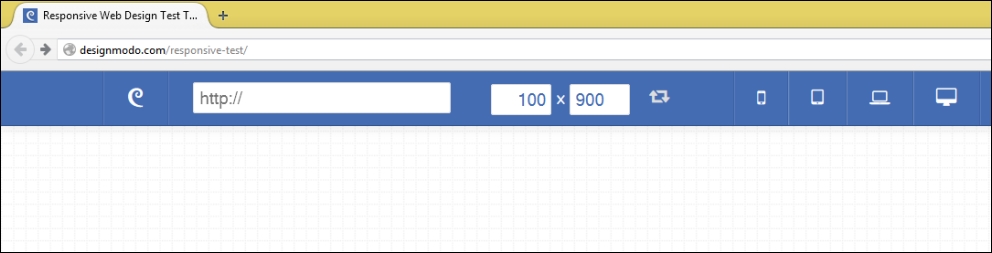 The Designmodo Responsive Test tool