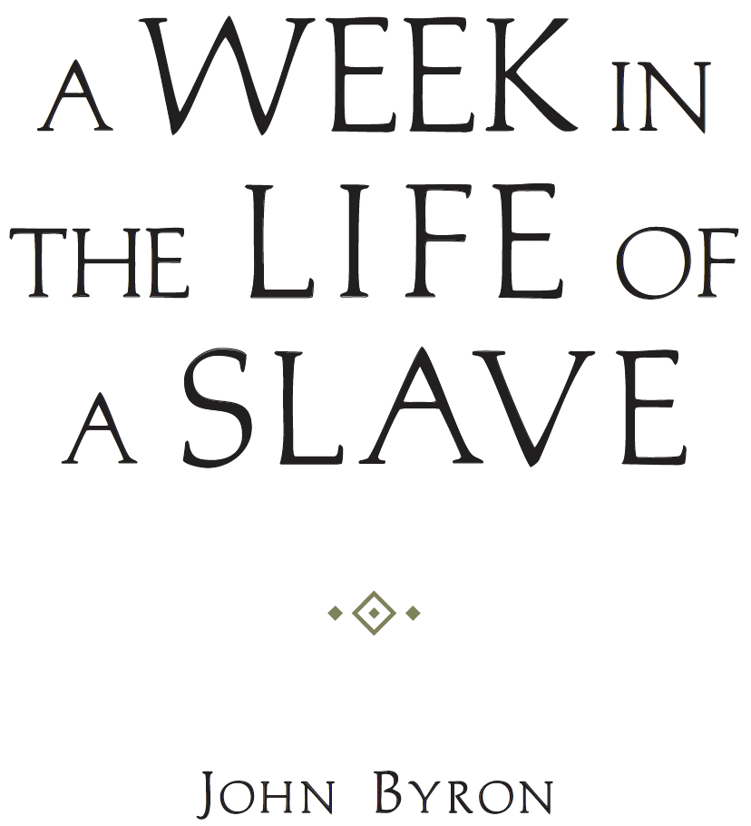 A Week in the Life of a Slave cover image