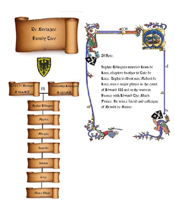 De Bretagne Family Tree image