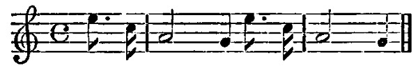 Image music.jpg: Image of a short musical tune