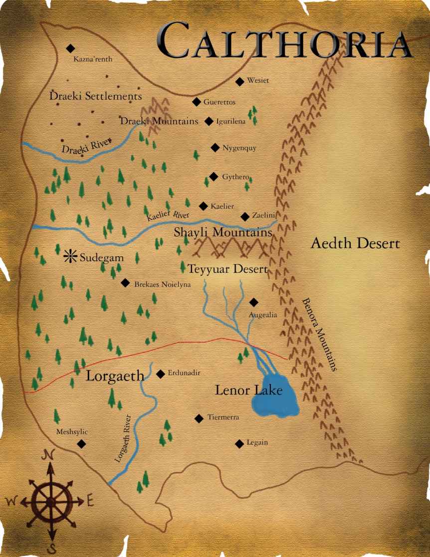 Calthoria Map