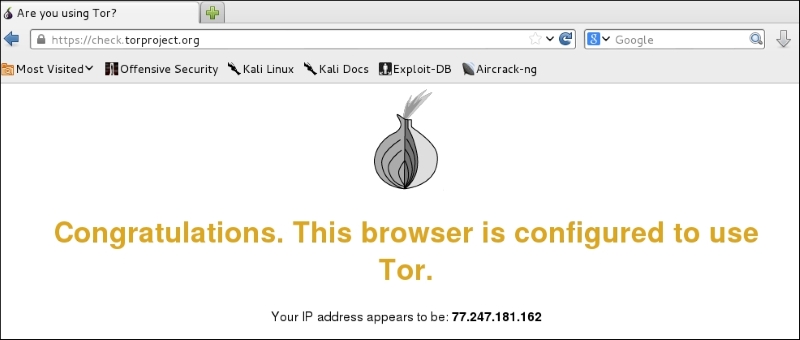 Steps to set up Tor and connect anonymously