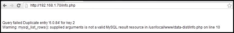 SQL injection