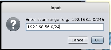 Discovering new machines with NMap