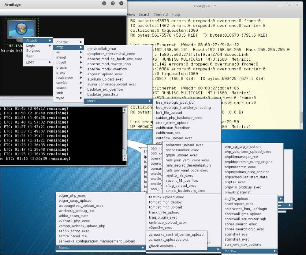 Discovering new machines with NMap