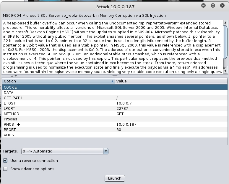 Discovering new machines with NMap