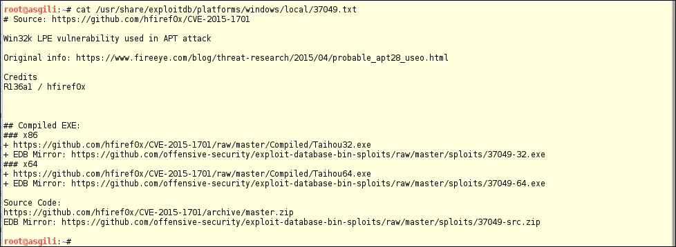 Local privilege escalation with a standalone tool