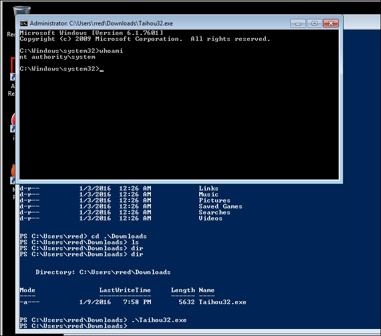 Local privilege escalation with a standalone tool