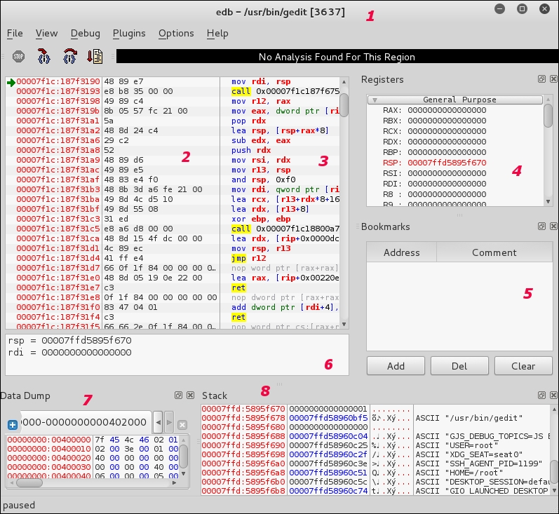 Translating your app to assembler with the EDB-Debugger