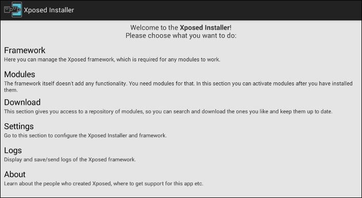 Hooking using Xposed framework