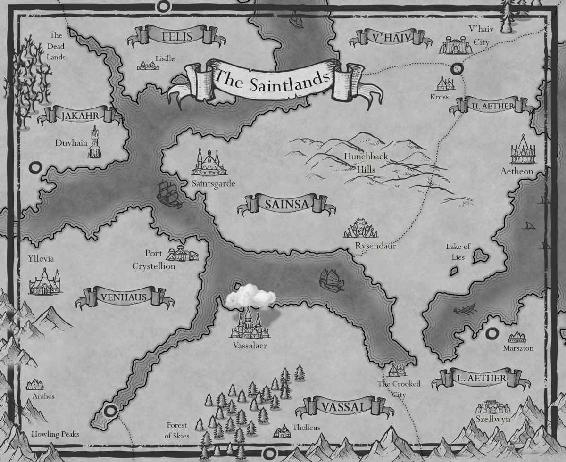 The Saintlands Map