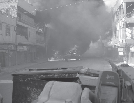 2nd Brigade tanks in a town south of Objective Saints destroyed seven Iraqi tanks at ranges so close the tankers called it a “knife fight in an alleyway.”